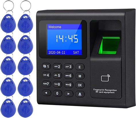 smart card time recorder|LIBO Intelligent Biometric Fingerprint Time Attendance Machine .